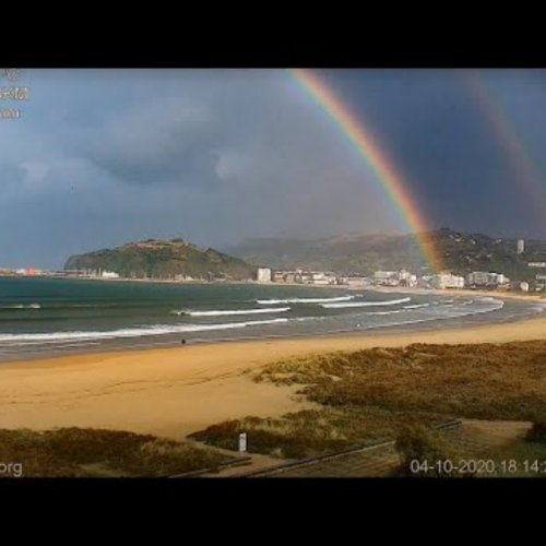 Laredo Beach Live Webcam: Cantabria Coastline Views