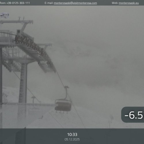Colle Betta Live Webcam: Monterosa Ski & Gressoney-La-Trinitè