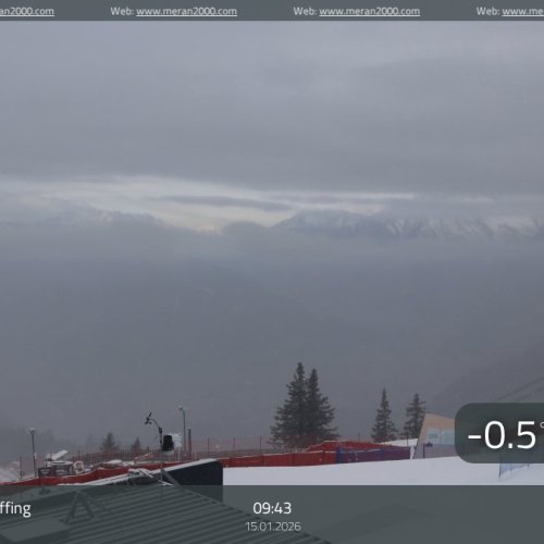 Meran 2000 Piffing Live Webcam: Alpine Views from Italy