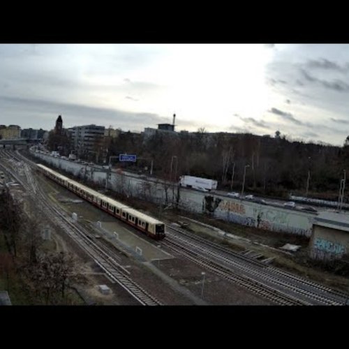 Westendbrücke A100 Reconstruction Live Webcam, Berlin