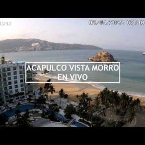 Acapulco & El Morro Beach Live View 🌴
