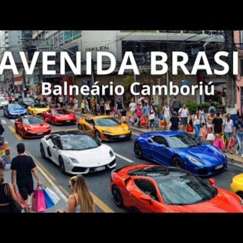 Avenida Brasil Balneário Camboriú, Brazil Live View
