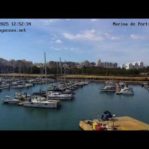 Marina de Portimão Live Webcam: Algarve, Portugal