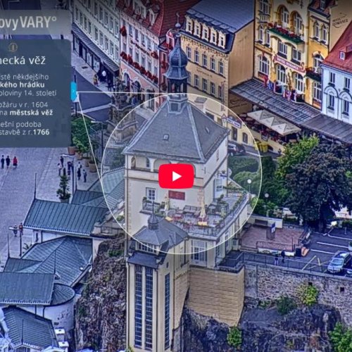 Karlovy Vary Live Webcam: Historic Czech Spa Town Views