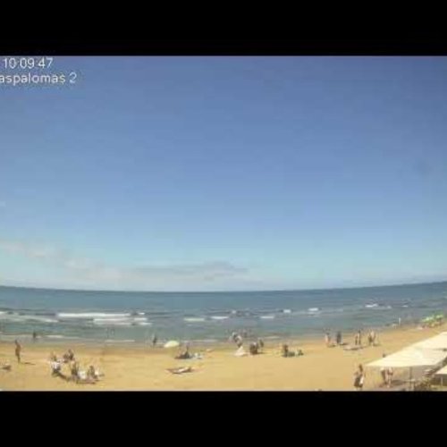 Maspalomas Beach & Dunes Live View 🌴