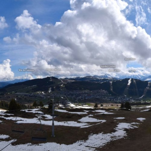 Les Saisies Le Manant Live View
