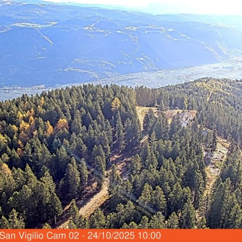 Vigiljoch / Monte San Vigilio Live Webcam: South Tyrolean Alpine Views