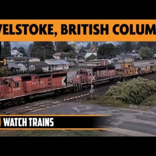 Revelstoke Railroad Live Cam - Watch Trains in Action 🚂