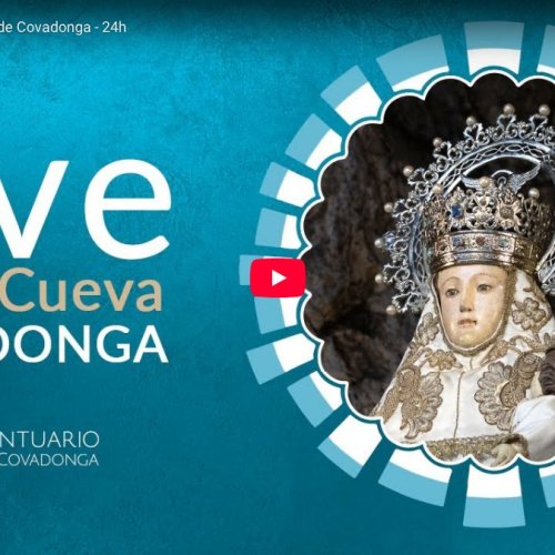 Santa Cueva & Sanctuary of Covadonga Live Webcam: Asturias, Spain