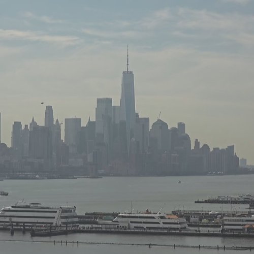 Weehawken NJ Live Camera: Manhattan Skyline & Hudson River Views