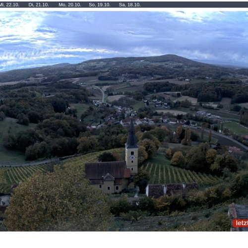 Kapfenstein, Austria Live Webcam: Vineyards & Styrian Hills