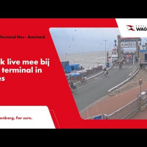 Live: Nes Ameland Ferry Terminal Webcam – Gateway to the Wadden Sea