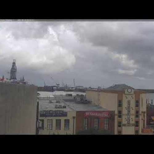Galveston Waterfront Live Webcam: Historic Port Views