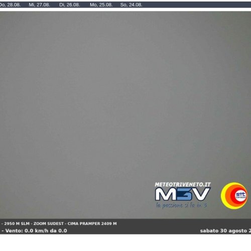 Live Webcam: Sass Pordoi - Altopiano del Boe, Dolomites