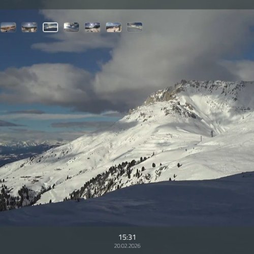 Pampeago Tresca Live Webcam: Dolomites Ski View