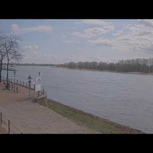 Rhine River Rees, Germany: A Scenic Riverside View