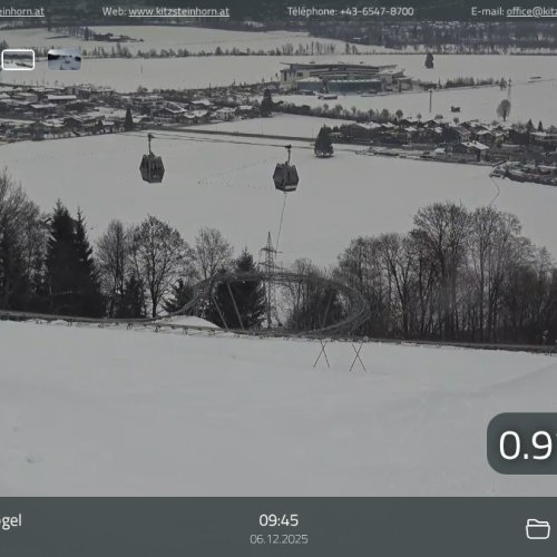 Kaprun Maiskogel Live Webcam: Austrian Alps Ski & Adventure View