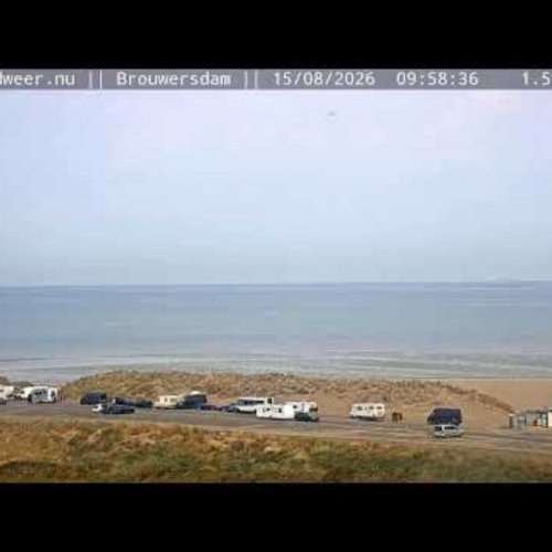 Brouwersdam Beach Live: Ouddorp, Netherlands Coast Cam
