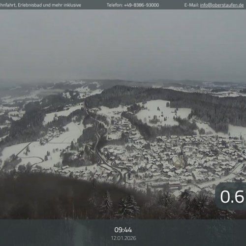 Live Webcam Oberstaufen, Germany | Allgäu Alps Panoramic View