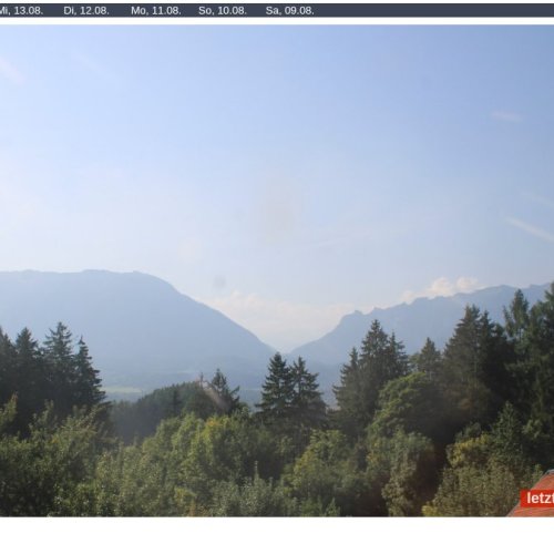 Högl Piding Live Webcam: Bavarian Alps Mountain View