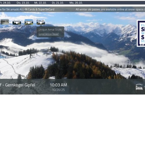 Gernkogel Alpendorf Live Webcam: Skiing in St. Johann, Salzburg