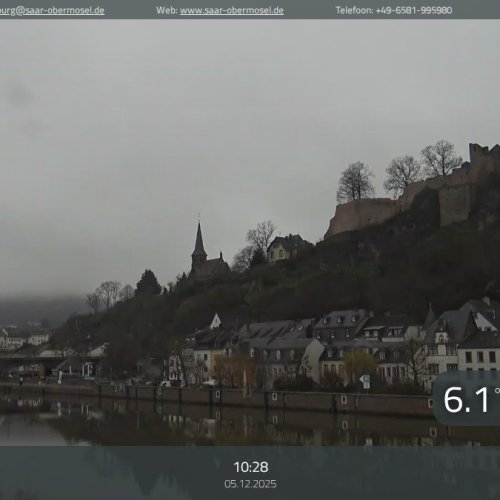 Saarburg Live: Riverfront, Castle & Historic Town Webcam