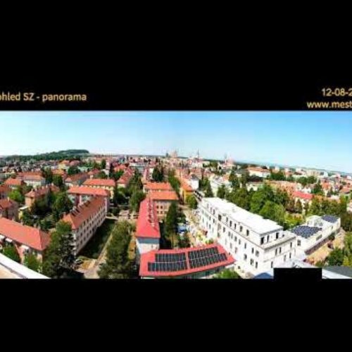Kroměříž Northwest Panorama Live Webcam