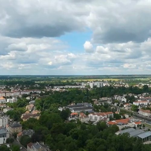 Niort Aerial View - Niort Vu D'en Haut