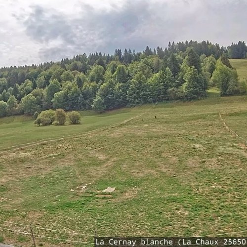 La Cernay Blanche La Chaux Live Webcam | Burgundy High Country View