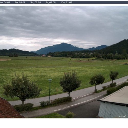 Unterburg Klopeiner See Live Webcam: Alpine Lake & Mountain Views