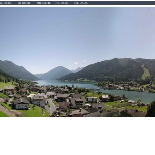 Weissensee Live Webcam: Naggl, Austria Alpine Lake Views