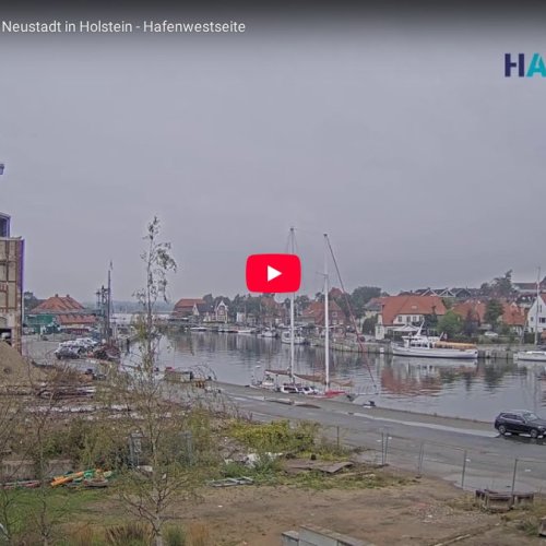 Neustadt in Holstein Harbour Webcam | Live West Side View