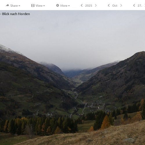 Live from Lorenz Alm: Mörtschach Valley Webcam, Austrian Alps