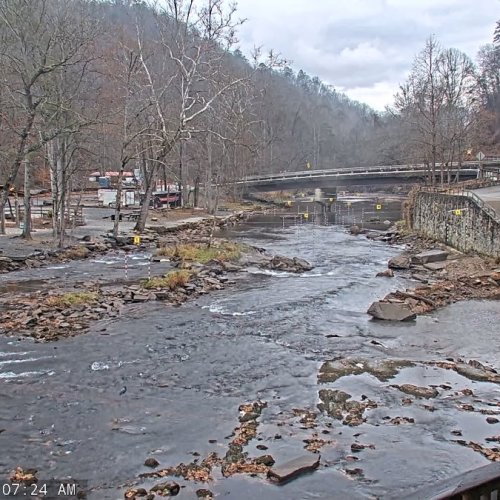 Bryson City & Nantahala River Live: Great Smoky Mountains Whitewater Webcam