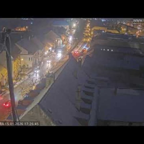 Live Modra City Center Street View Webcam, Slovakia