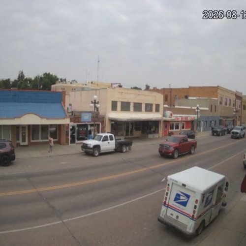 Conrad, Montana Live Webcam: Main Street & Daily Life
