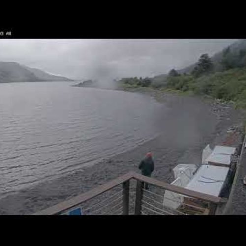 Raspberry Island Remote Lodge Beach Webcam, Kodiak, Alaska