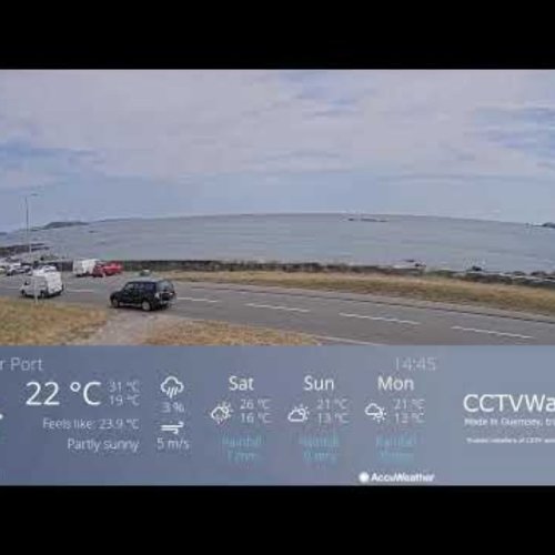 East Coast Seafront Harbour Live View