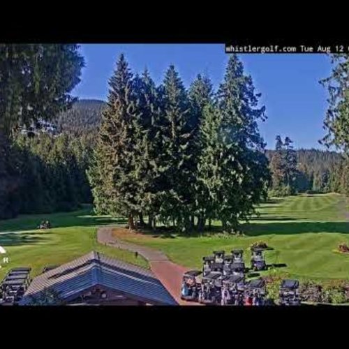 Whistler Golf Club Live Webcam: British Columbia, Canada