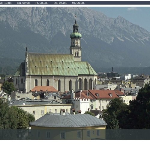 Oberer Stadtplatz Live Webcam, Hall in Tirol, Austria