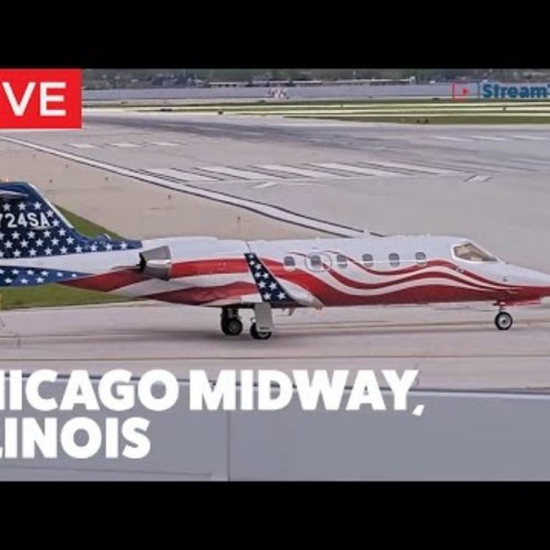 Chicago Midway Airport Live 4K Webcam