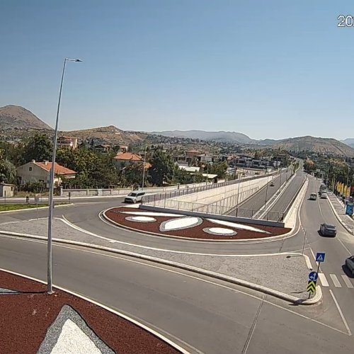 Kayseri Live Camera: City Traffic & Mountain Views
