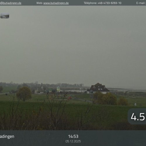 Butjadingen Burhave Live Webcam: North Sea Views & Coastal Life
