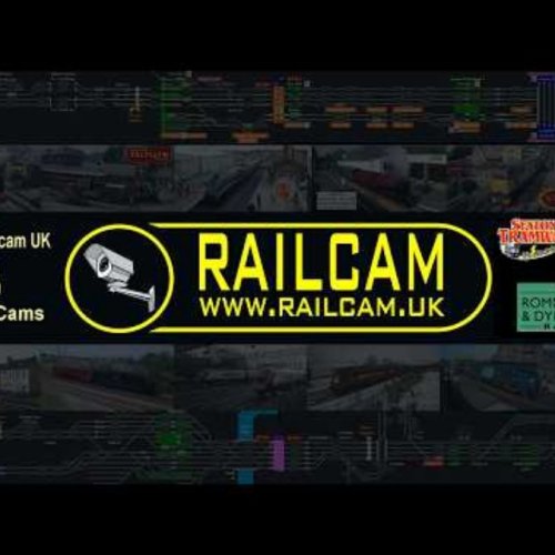 Woody Railway Curve Live: Hythe, UK Train Spotting
