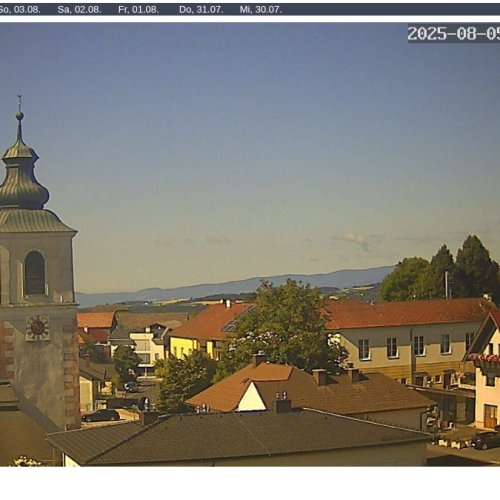 Hochneukirchen-Gschaidt Live Webcam: Austrian Village Views