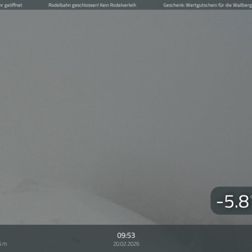 Wallbergbahn Live: Tegernsee Mountain Panorama