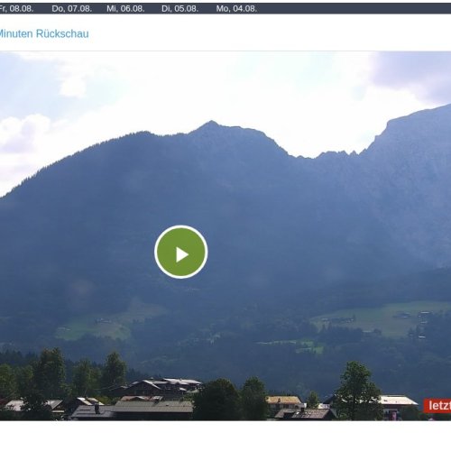 Schönau am Königssee Webcam: Alpine Views from Bavaria