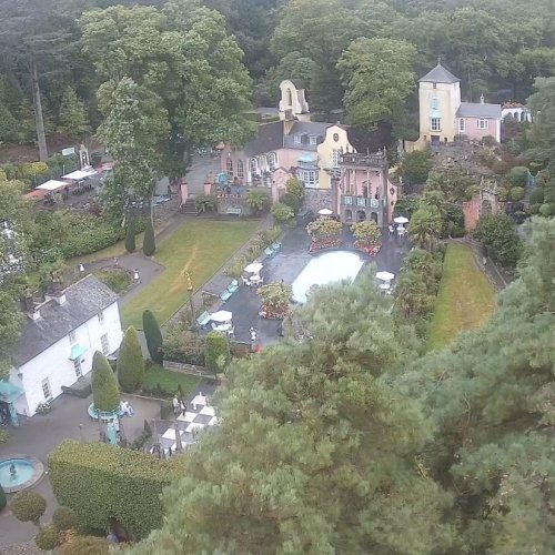 Portmeirion, North Wales Live Cam: Iconic Italianate Village Views