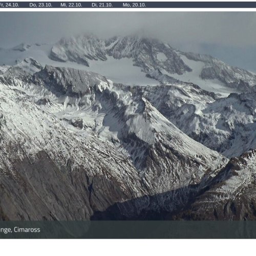 Live Webcam: Adlerlounge Cimaross, Kals am Großglockner Alps