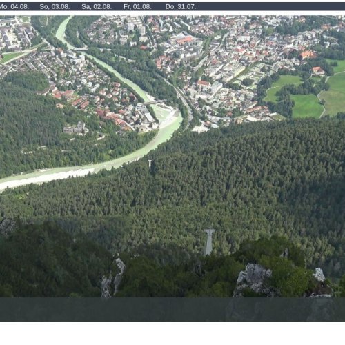 Predigtstuhl II – Bad Reichenhall Webcam: Live Alpine Views